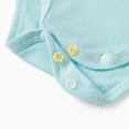 thumbnail image 5 of PatPat Baby's Cotton Solid Mint Colorful Short-sleeve Bodysuit, 5 of 5