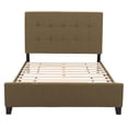 thumbnail image 4 of CorLiving Ellery Fabric Upholstered Adult Full Bed Frame with Slats and Tufted Headboard, 4 of 8