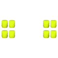 thumbnail image 4 of Maytalsory 4Pcs Car Tire Valves Caps Universal Dustproof Cover Colorful Waterproof Styling Protector Motorcycle Bike Accessories Yellow 2Set, 4 of 6