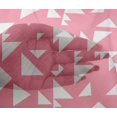 thumbnail image 5 of oneOone Viscose Chiffon Fabric Triangle Geometric Print Fabric By The Yard 42 Inch Wide, 5 of 5
