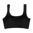 thumbnail image 4 of AherBiu Workout Tops for Women Crop Tank Tops Ribbed Wireless Stretchy Yoga Cami Sports Bras Bralettes, 4 of 4