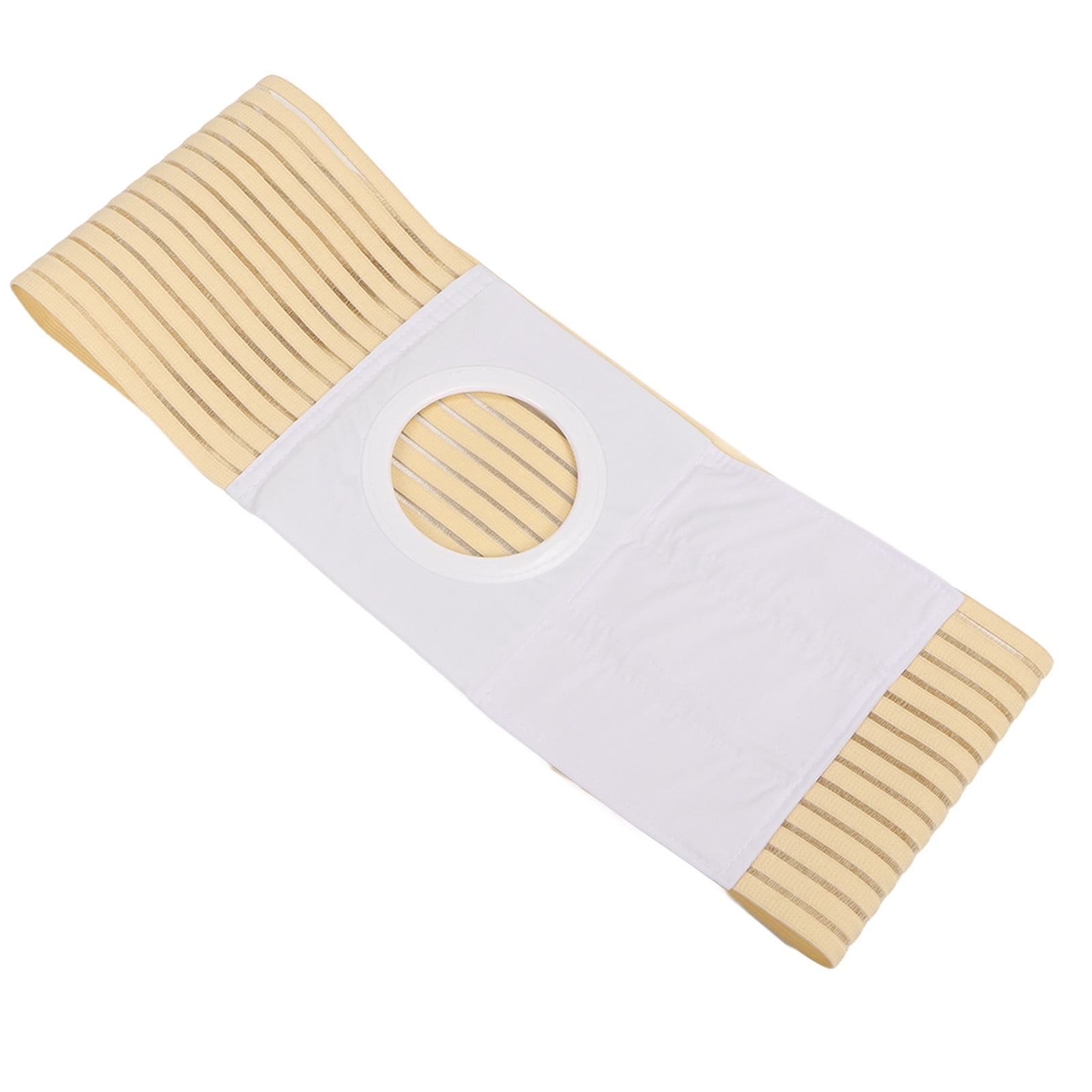 Ostomy Abdominal Belt, Elastic Ostomy Belt Ribbed Fabric Adjustable For Colostomy Patients For Hospital M,L,XL