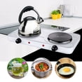 thumbnail image 3 of Electric Furnace Home Multifunctional 2000W High Power Double Disc Flat Burner Electric Burner Kitchen Stove, 3 of 8