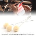 thumbnail image 3 of Wool Daubers, 100Pcs Metal Handle Widely  Leather Dye Dauber  For Coloring, 3 of 8