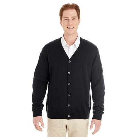 Harriton Cardigan à Boutons Col en V pour Hommes pilblocTM