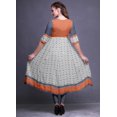 thumbnail image 4 of Bimba Kurtis Indiennes pour Femmes Imprimées, Kurti Anarkali Ligne A, Robe Décontractée, 4 of 5