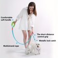 thumbnail image 3 of CNKOO 5-Foot Durable Polyamide Dog Leash with Comfort Grip and Secure Lock for All Breeds - Tug-Resistant  Multipurpose Pet Leash, 3 of 7