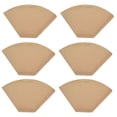 thumbnail image 4 of Filter Paper, Eco Friendly 100PCS Coffee Strainer Paper Disposable Natural Wood Pulp  For Restaurant For Kitchen For Coffee Shop V Shape,Fan Shape, 4 of 8
