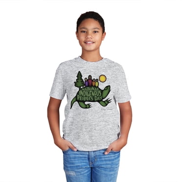 Indigenous Proud Turtle Kids Tee