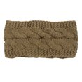 thumbnail image 1 of Bandeau Automne Coupe-Vent Tête Élastique Multicolore Réglable en polyester Large Dames Oreille Muffs Accessoires de Cheveux pour les Filles Kaki, 1 of 6