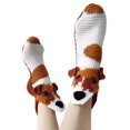 thumbnail image 4 of Knitted Crocodile Socks 3D Animal Socks Knitting Pattern Socks Fun Christmas Gift to Kids Adults, 4 of 5
