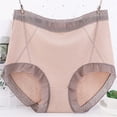 thumbnail image 2 of AherBiu Womens Plus Size Underwear Cotton Breathable Stretch Ladies Panties High Waisted Full Coverage Briefs, 2 of 4