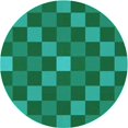 thumbnail image 1 of Ahgly Company Tapis d'Intérieur Lavable en Machine Carré Vert Forêt Transitionnel, 3 Pieds Carré, 1 of 7