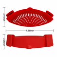 thumbnail image 2 of Passoire à Clip pour Casseroles et Poêles, Passoire à Clipser Fabriquée par la FDA, Silicone Résistant à la Chaleur, Facile à Utiliser et à Ranger, Va au Lave-Vaisselle, 2 of 7