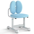 thumbnail image 1 of Costway Kids Desk Chair with Double Back Support Adjustable Height Upholstered Computer Chair Blue, 1 of 10