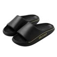 thumbnail image 5 of PEASKJP Men's Slip-Ons Slippers Memory Foam Adjustable Comfort Athletic Slide Sandals, Black 43, 5 of 5