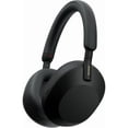 thumbnail image 1 of Sony WH-1000XM5SA Écouteurs Supra-Auriculaires Sans Fil Haut de Gamme à Réduction de Bruit avec Bluetooth, Audio Haute Résolution, Batterie 30 H, Noir (Étui Souple Inclus) - Boîte Ouverte, 1 of 11