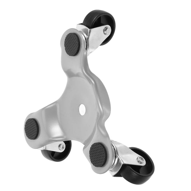 Estbridge Chariot à Trois Roulettes en Acier au Carbone Robuste Outil de Déplacement de Meubles Chariot à 3 Roues en Acier pour un Déplacement Facile Roue de Levage pour Meubles et Électroménagers Lourds