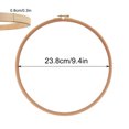 thumbnail image 2 of Beech Wood Embroidery Stretcher, Solid Wood Embroidery Frame Tool for Stitching and Wreath Making, Handcraft Embroidery Supplies, Poking and Poking Frame, Embroidery Circle for Crafting, $BS$3, 2 of 6