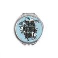 thumbnail image 1 of Graffiti Rue le Rebelle Motif Jaune Miroir Compact Rond Portable de Poche en Verre, 1 of 3