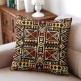 thumbnail image 4 of Decorative Throw Pillows Cover 16x16 Inch Boho Farmhouse Square Pillow Case for Couch Sofa Bed, Geometric Patterns Home Decor Pillows Cover, Fall Pillow Cover Cushion (2 Pack), 4 of 7