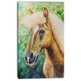 thumbnail image 2 of Large Hafliner Horse - Abstract Canvas Art Print, 2 of 3