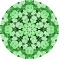 thumbnail image 1 of Ahgly Tapis d'Intérieur Lavable en Machine Carré Vert Jade, 3 Pieds Carré, 1 of 7