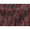 thumbnail image 4 of oneOone Viscose Jersey Fabric Leaves & Floral Block Print Fabric BTY 60 Inch Wide, 4 of 4