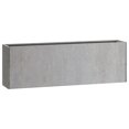 thumbnail image 2 of vidaXL Jardinières Murales 2 Pcs Acier Corten Rouillé 53x10x17 cm, 2 of 5