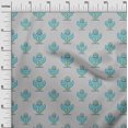thumbnail image 2 of oneOone Cotton Flex Fabric Floral Block Print Fabric By The Yard 40 Inch Wide, 2 of 4