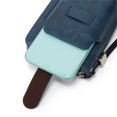thumbnail image 2 of Cagogo Large Capacity Leather Wallet, RFID Blocking Zippered Billfold, Men's Long Wallet for 6.9 Inch Phones, Multiple Card Slots and Cash Compartments, Slim Bifold Design for Travel and Business,, 2 of 3