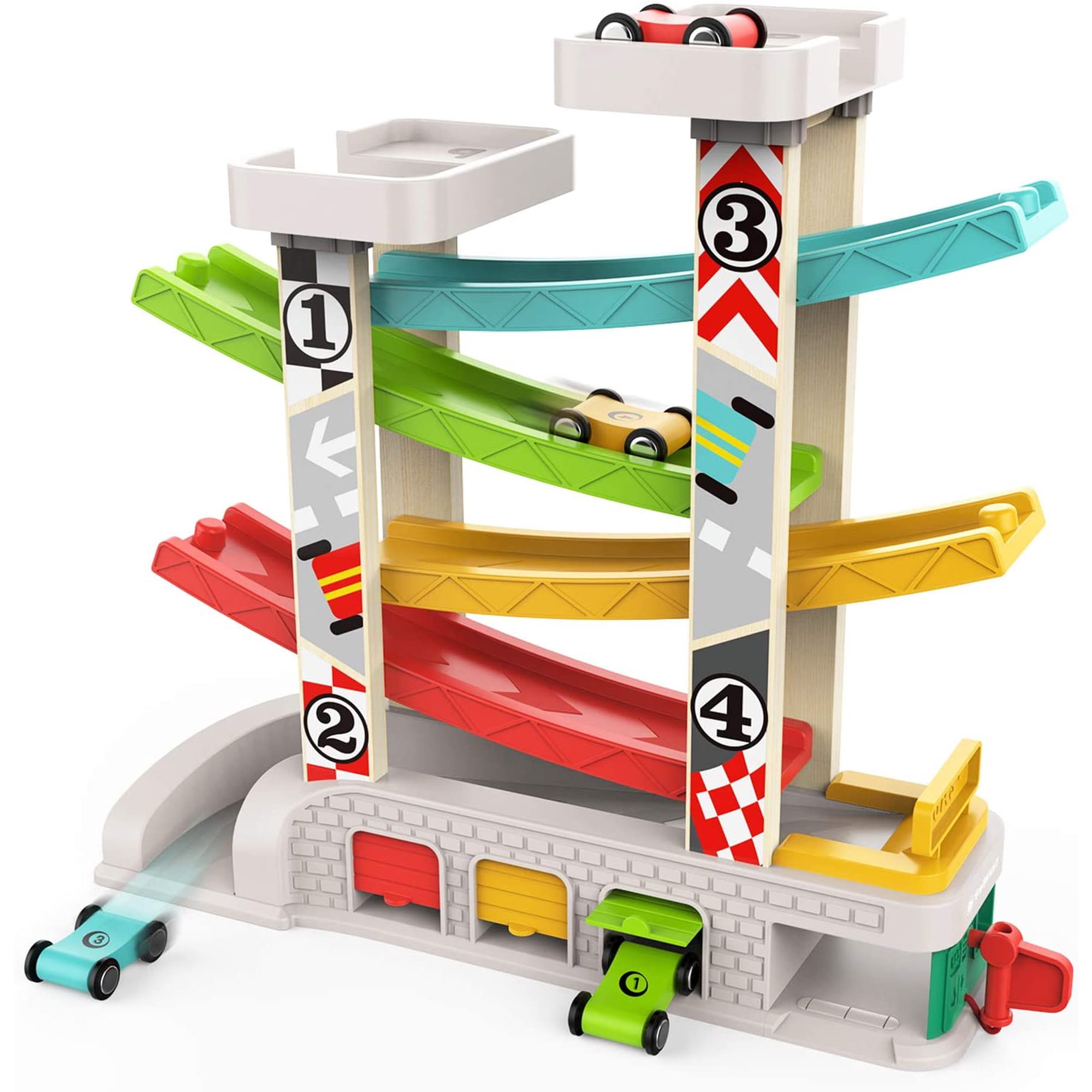 Circuit Voiture Loopings Montessori | Jeu Enfant Motricité