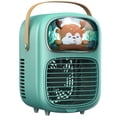 thumbnail image 2 of Dvkptbk Air Conditioner Desktop Aired Cooler Water Ice Fan Night Light Water Humidifier Spray Fan Home Essentials, 2 of 9