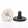 thumbnail image 1 of Doddle & Co - Baby, Infant - Tokyo Pop Silicone Pacifier - Stage 2 - Natural Shape - - Dove / Coal, 1 of 9