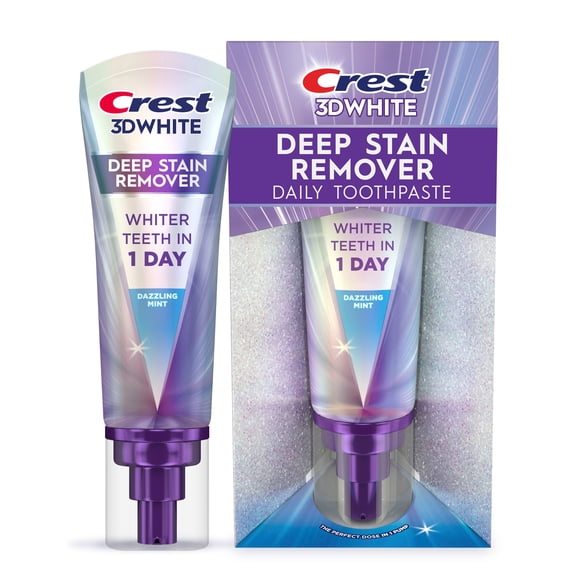 Crest Toothpaste 3DWhite Deep Stain Remover Dazzling Mint - 67mL