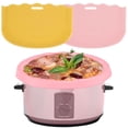 thumbnail image 3 of 2Pcs Silicone Slow Cooker Liners Reusable Silicone Slow Cooker Divider Leakproof Hear-Resistant Slow Cooker Insert Liner Dishwasher Safe Slow Cooker Accessories, 3 of 10