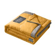71x87IN Bed Cooling System, Summer Solid Color Simple Design Cotton Cool Quilt Breathable Dual-Sided Summer Comforters Soft Lightweight Cold Blankets, for Sofa, Couch, Bed, Camping, Travel