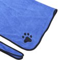 thumbnail image 3 of <p>Dog Bath Towel, Convenient Adjustable Pet Absorbent Bathrobe Durable With Belt For Home For Pet</p>, 3 of 7