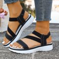 thumbnail image 2 of DXOUPM Sandals Womens Casual Summer Open Toe Comfortable Walking Sandal Vacation Going Out, 2 of 3