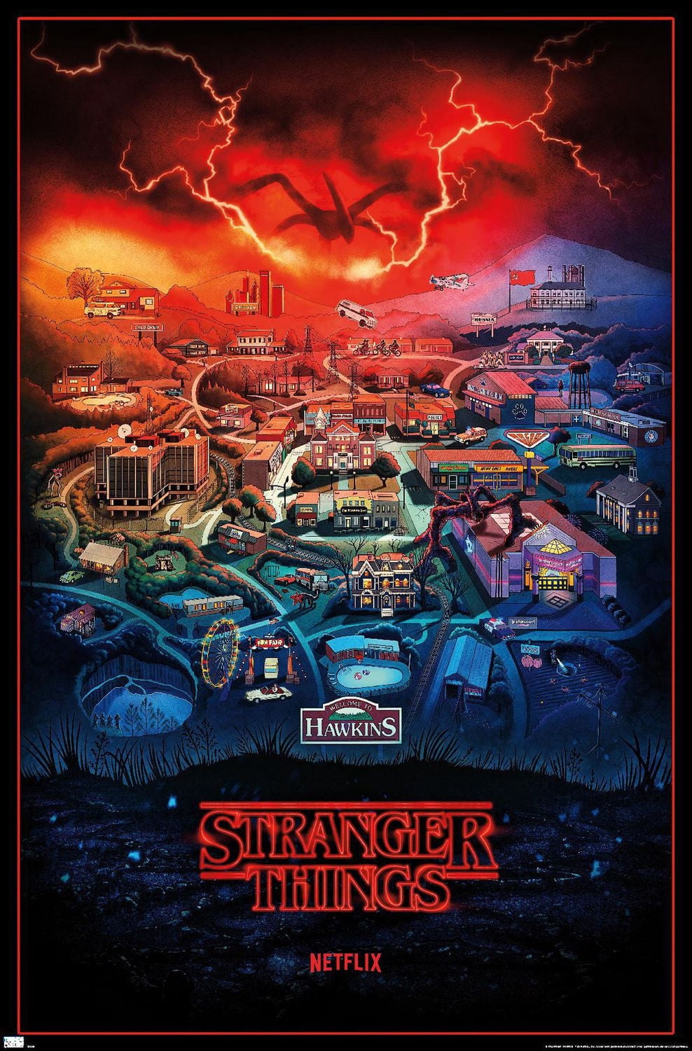Netflix Stranger Things : Saison 4 - Hawkins, Indiana