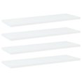 thumbnail image 1 of vidaXL Bookshelf Boards 4 pcs White 60x20x1.5 cm Engineered Wood, 1 of 4