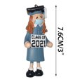 thumbnail image 2 of Dpityserensio Graduation Ornament Class Of 2021 College Graduation Ornament Decoration, 2 of 3