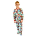 thumbnail image 2 of Pyjama une Pièce à Pieds en Molleton pour Enfants de Noël, 2 of 2