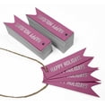 thumbnail image 3 of Inkdotpot Silver Foil Paper Hang Tags Happy Holiday Favor Tags 50 Pieces, 3 of 6