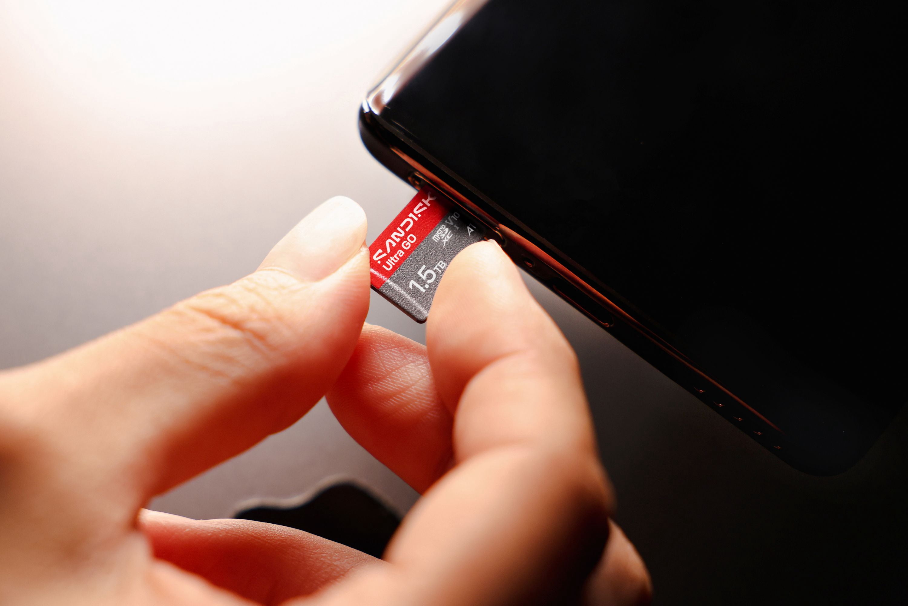 Carte microSDXC™ UHS‑I SANDISK Ultra® GO 128Go