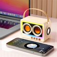 thumbnail image 2 of Bluetooth Speaker Portable Sound Speaker Music Wireless Radio red, 2 of 5
