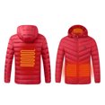 thumbnail image 1 of Outdoor Warm Clothing Heated For Riding Skiing Fishing Charging Via Heated Coat, 1 of 9