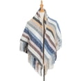 thumbnail image 3 of Penkiiy Foulard pour Femmes Mode Hiver Femmes Foulard Colorée Foulard Décontractée à Franges Châle F Foulard, 3 of 5