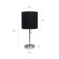 thumbnail image 4 of LimeLights Stick Lamp with USB charging port and Fabric Shade, 4 of 8