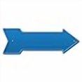 thumbnail image 3 of SignMission P-ARROW8-999940 8 x 24 in. Wide Blue Arrow Sign, 3 of 4